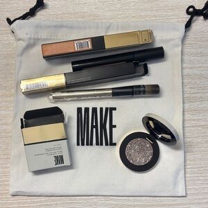 MAKE eyeshadow, mimetic concealer and blender brush NEW in box
